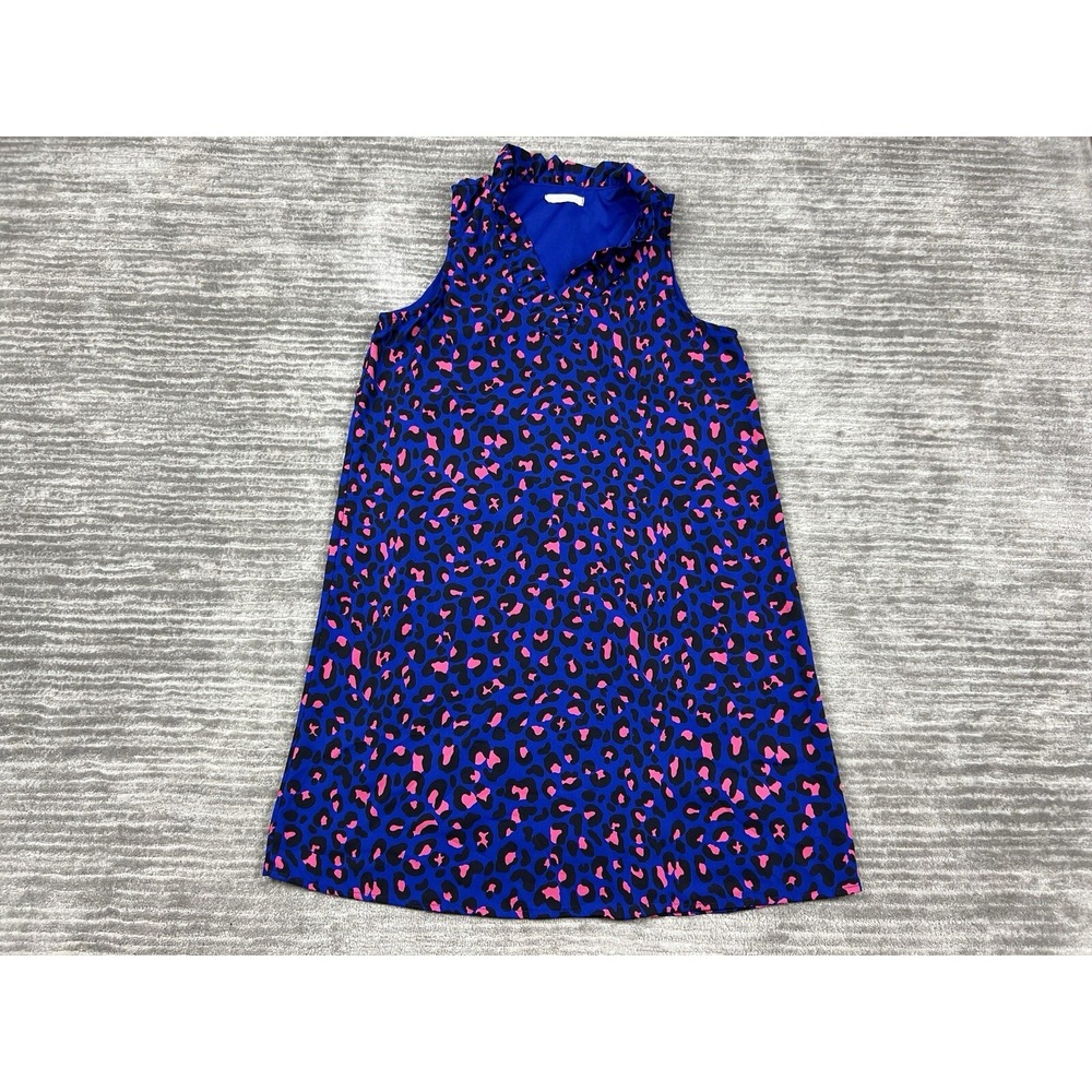FSL Apparel Dress Womens Small Blue‎ Casual Polyester Made in USA
